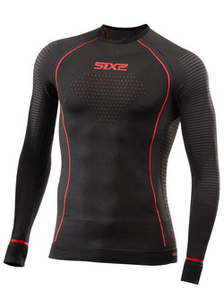 Bluza termoaktywna SIXS BlazeFit na zimę czarna unisex