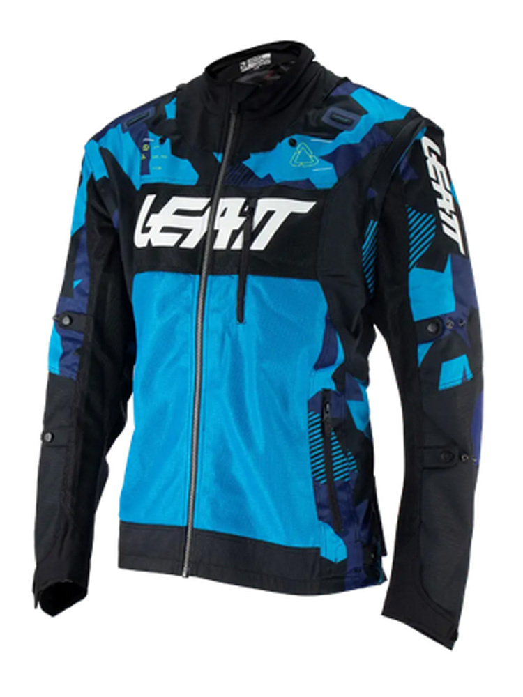 Kurtka enduro Leatt Moto 4.5 X-Flow niebieska