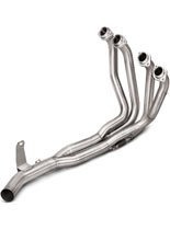 Układ wydechowy bez tłumika Akrapovič Kawasaki Z900 RS/ Café (18-25) [stal nierdzewna]