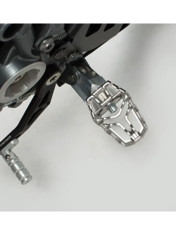 Podnóżki motocyklowe EVO SW-Motech CF Moto 800 MT-X (24-) srebrne