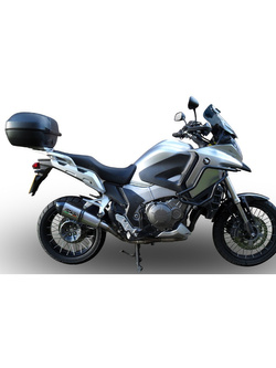 Tłumik G.P.R Furore Evo4 Nero [Slip-On, Black Aluminium] - Honda Crosstourer 1200 [17-20] e4