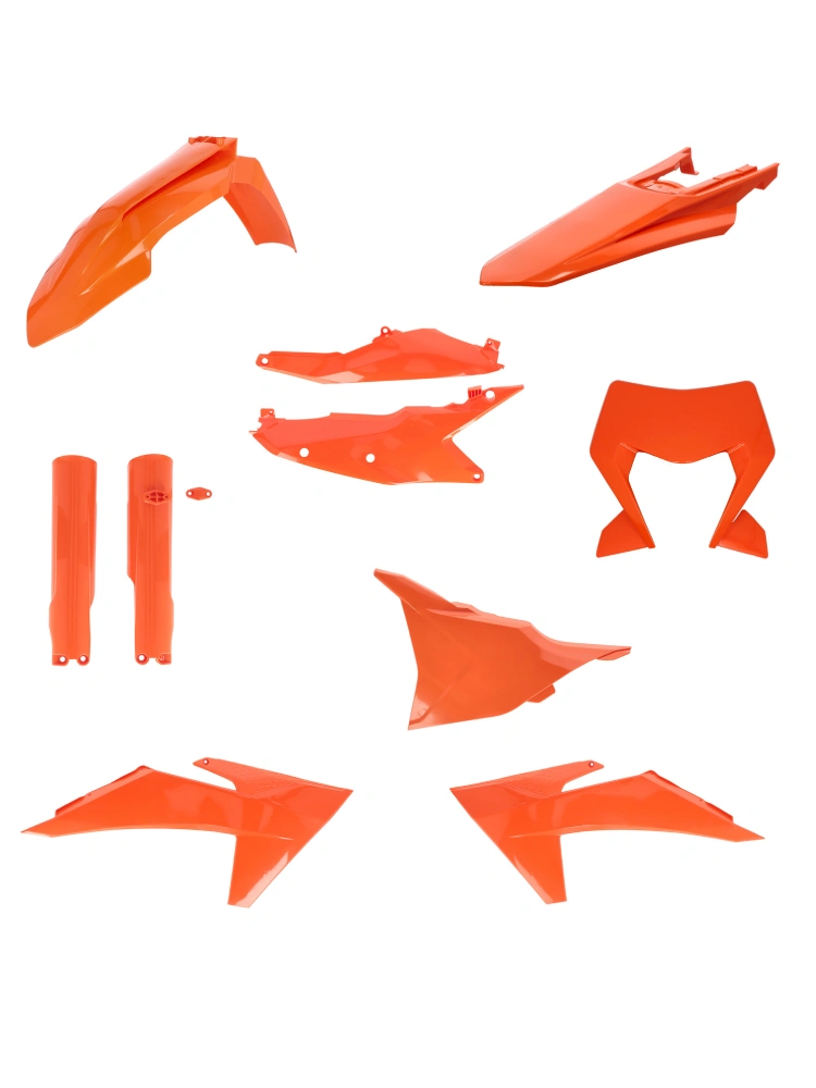 Pełny zestaw plastików Acerbis pomarańczowy KTM (wybrane modele)