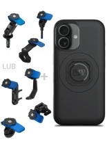 Zestaw na motocykl: etui MAG na telefon iPhone 17 (magnetyczne) + mocowanie Quad Lock