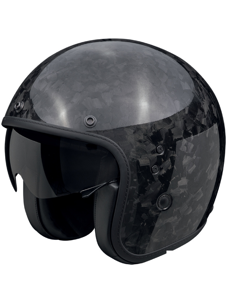 Kask otwarty Scorpion Belfast Evo Onyx Carbon czarny