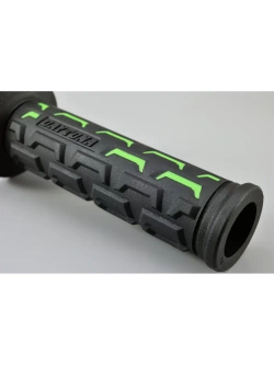 Manetki Daytona Products GrippyGrip GGD-Ground do kierownic o średnicy 22,2 [mm] czarno-zielone