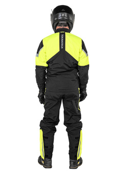 Spodnie przeciwdeszczowe Touratech Storm czarno-żółte