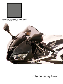 Szyba motocyklowa MRA oryginalny kształt "O" Honda CBR 600 RR (07-12) przyciemniana