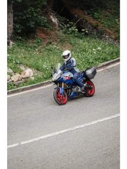 Spodnie motocyklowe damskie tekstylne Klim Altitude niebieskie