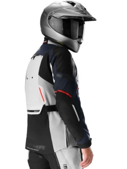 Kurtka motocyklowa tekstylna Shima Hero 3.0 G2 szaro-niebieska