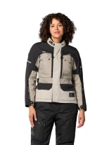 Kurtka motocyklowa damska tekstylna REV’IT! Outback 5 H2O brązowo-czarna