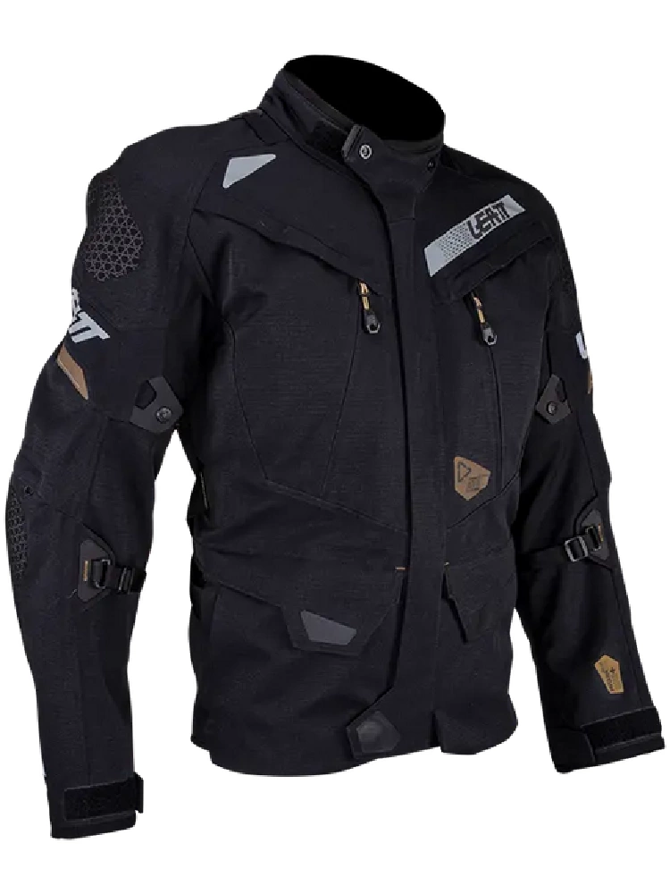 Kurtka motocyklowa tekstylna Leatt DriTour 7.5 Stealth czarna