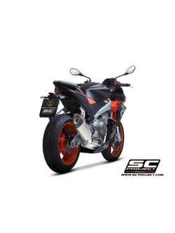 Pełny układ wydechowy SC-Project SC1-R Aprilia Tuono 660 (21-) tytan