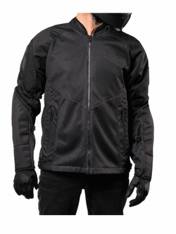 Kurtka motocyklowa tekstylna Icon Mesh AF czarna