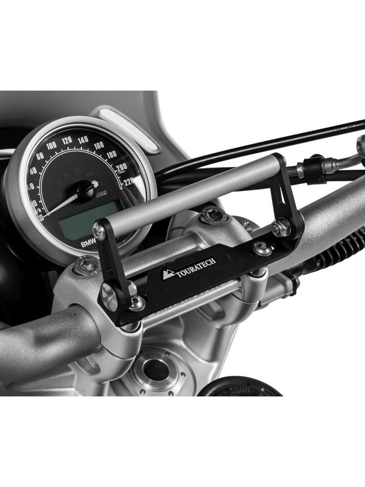Adapter mocowania GPS na kierownicy Touratech do BMW/Harley Davidson/Indian/Kawasaki/KTM/Triumph (śruby M8x25)