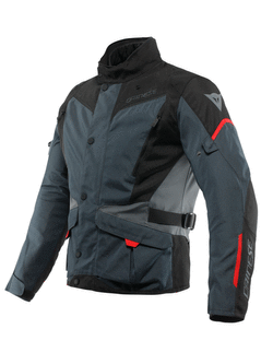 Kurtka motocyklowa tekstylna Dainese Tempest 3 D-Dry niebiesko-czarno-czerwona