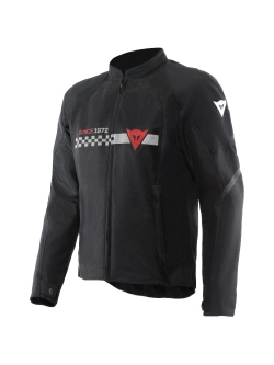 Kurtka motocyklowa tekstylna Dainese Herosphere Air Tex czarno-biało-czerwona
