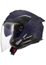 Kask otwarty LS2 OF618 Verso II niebieski matowy