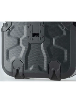 Zestaw: kufry boczne DUSC M + stelaże PRO SW-Motech Suzuki DL 650 V-Strom (16-25) [poj.: 2 x 33 l]