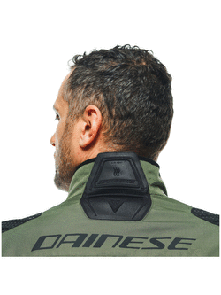 Kurtka motocyklowa tekstylna Dainese Ladakh 3L D-Dry zielono-czarna