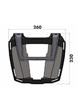 Stelaż pod kufer centralny Hepco&Becker EasyRack KTM 690 Duke/R [12-23]