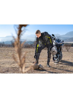 Kurtka motocyklowa damska tekstylna Shima Hero 2.0 fluo