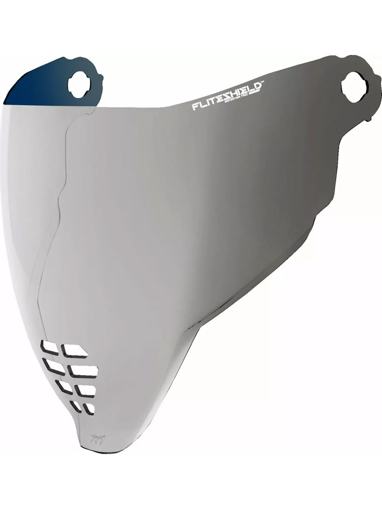 Szybka do kasku Icon Airflite model FliteShield lustrzana srebrna