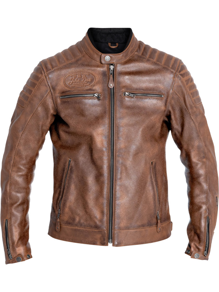 Kurtka motocyklowa John Doe Dexter brązowa