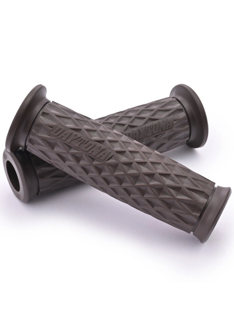 Manetki Daytona Products GrippyGrip GGD-Grid do kierownic o średnicy 22 [mm] brązowe