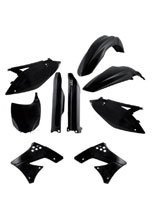 Pełny zestaw plastików Acerbis Kawasaki KX 250 F [09-12] czarny