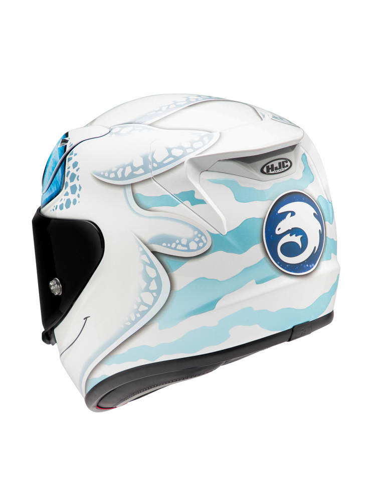 Kask integralny HJC RPHA 12 Light Fury Universal biało-niebieski