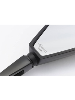 Lusterko D-MIRROR-11 Daytona na lewą stronę, montowane na owiewce czarne