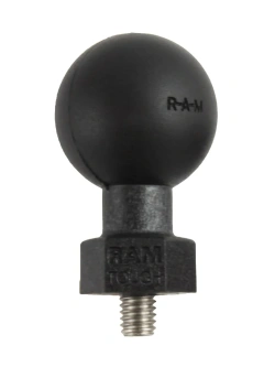 Głowica obrotowa RAM połączona ze śrubą M6 (skok gwintu 1)