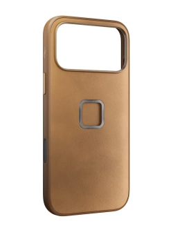 Etui Peak Design Mobile Everyday Clarino Case iPhone 17 Pro Max brązowe
