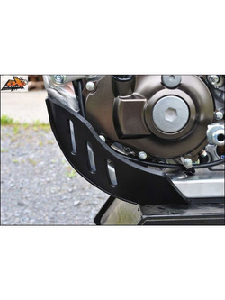 Płyta pod silnik AXP Racing do Yamaha YZ250F (15-18), YZ450F (15-17) czarno-niebieska