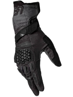Rękawice motocyklowe Leatt Hydradri 5.5 Stealth czarno-szare