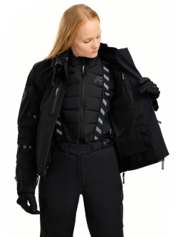 Kurtka motocyklowa damska tekstylna Rukka FlexoRina czarna