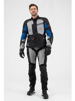 Kurtka motocyklowa tekstylna Shima Alpha niebieska