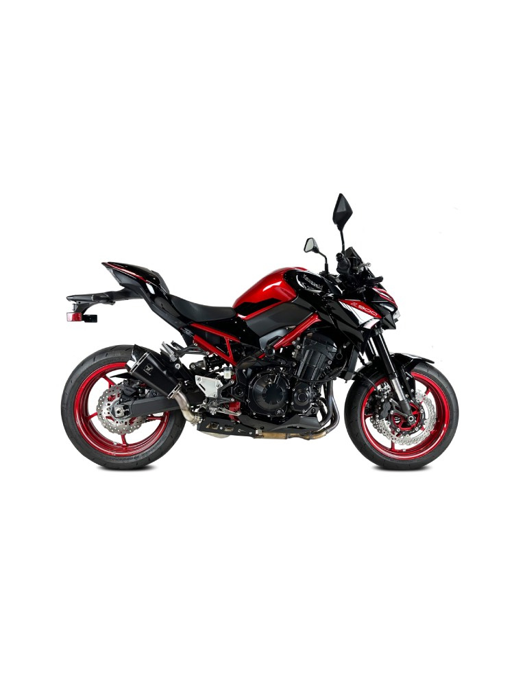 Tłumik motocyklowy IXRACE M8 Kawasaki Z 900 (20-24) czarny, z homologacją