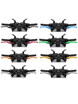 Zestaw regulowanych dźwigni Puig 4.0 Evo bez zawiasu Yamaha MT-09/SP/XSR900 GP (24-), YZF-R9 (25-)