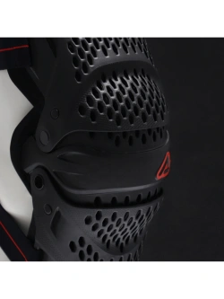 Nakolanniki motocyklowe Acerbis Impact Pro czarno-czerwone