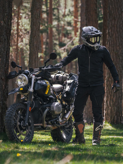 Spodnie motocyklowe tekstylne Pando Moto Triton WP Slim