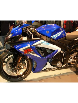 Crash pady R&G do Suzuki GSX-R600 (06-10) / GSX-R750 (06-10) czarne