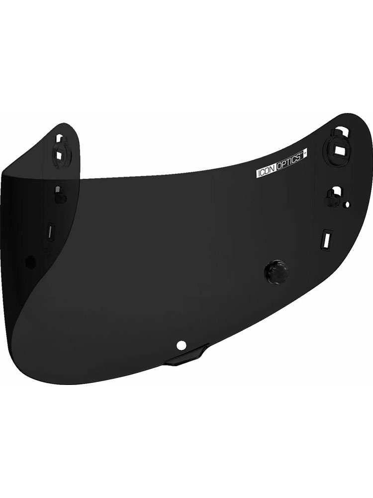Szybka na zrywki Optics Tracshield do kasku Icon Airframe Pro, Airform, Airmada mocno przyciemniana