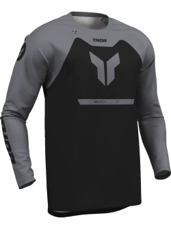 Bluza enduro dziecięca Thor Ridemode Menace czarna