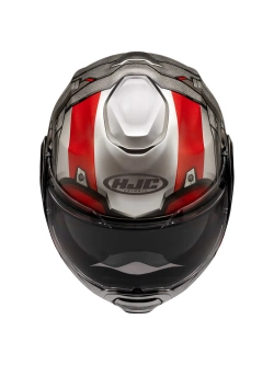 Kask szczękowy HJC F100 Ant-Man Marvel srebrno-czerwony