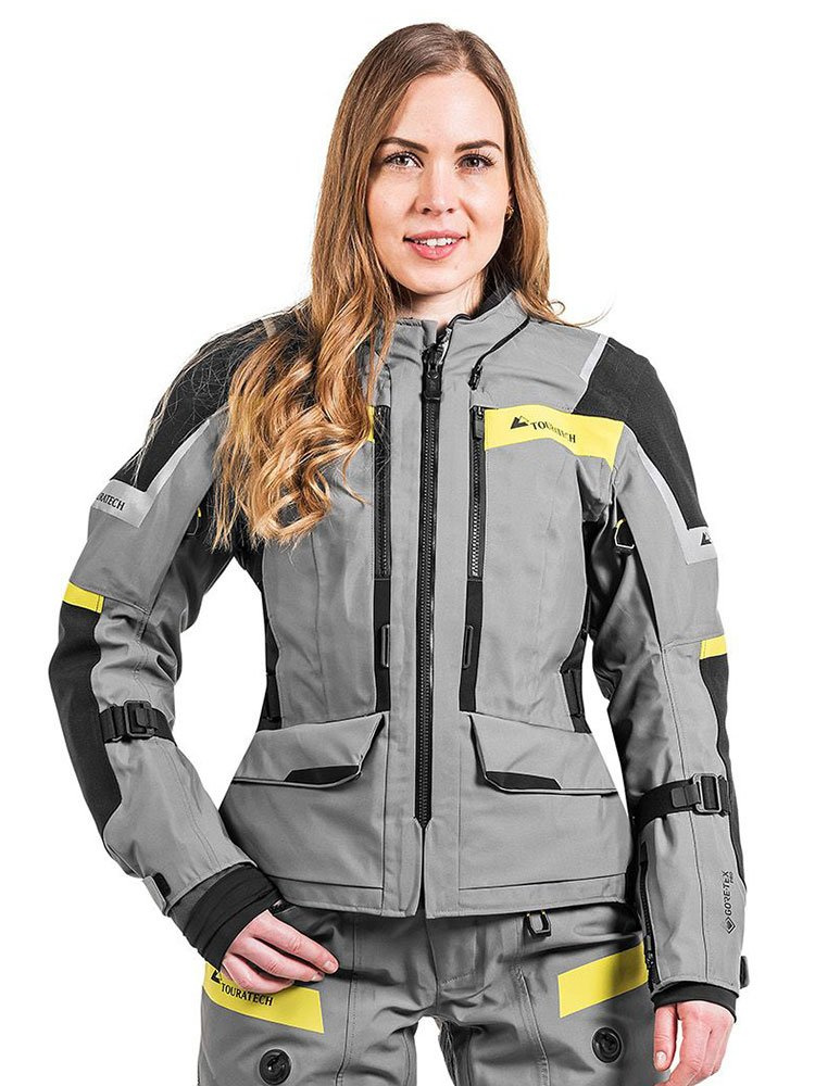 Kurtka motocyklowa damska tekstylna Touratech Companero Rambler szara