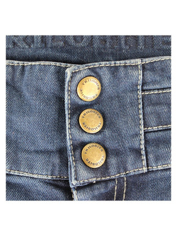 Spodnie TRILOBITE 1967 Zipsy Damskie Niebieskie