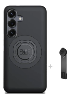 Zestaw: etui MAG na telefon Samsung Galaxy S25 (magnetyczne) oraz adapter do statywu Quad Lock