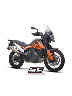 Tłumik SC-Project Rally Raid Titanium (Slip on) - KTM 790 Adventure [19-20]