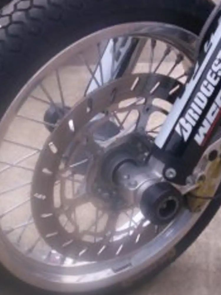 Slidery przedniego zawieszenia R&G do KTM LC4 (-03) czarne